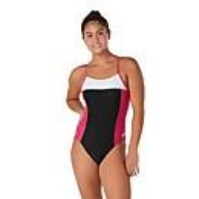 Colorblock Relay Back with Shelf Bra One Piece